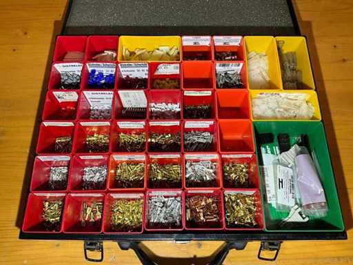 Assortment case with contents