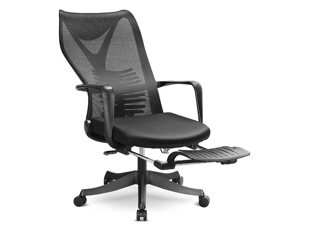 Mfavour - MF042 - Ergonomic Office Chair with Footrest