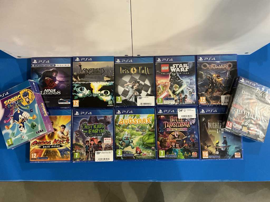 12x Miscellaneous PS4 Games (Collection D)