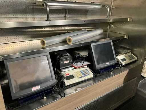 Nico Grande complete cash register system + scales - functional (2x)