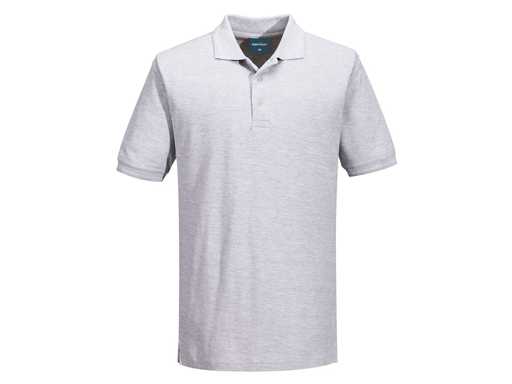 Portwest - B210 - polo grey melange maat M (48x)