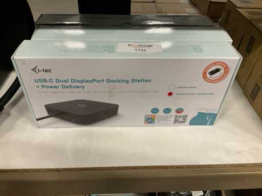 i-tec Docking station + powersupply (3x)