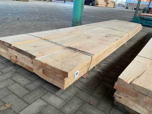 Amerikaans Eiken planken voorgeschaafd op 48 mm ca. 1 m³