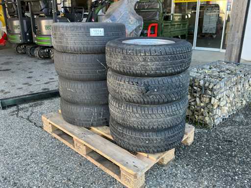 Complete wheels (8x)