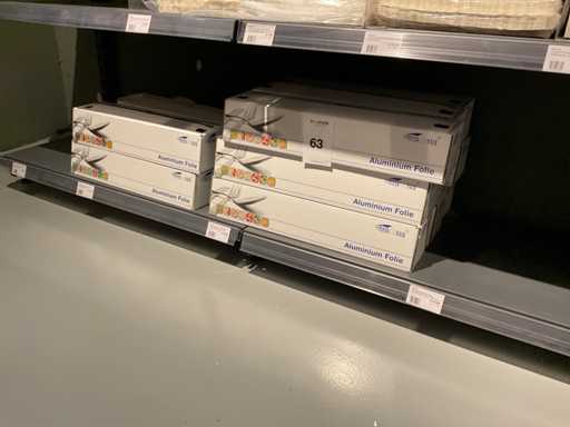 Rolls of aluminum foil (13x)