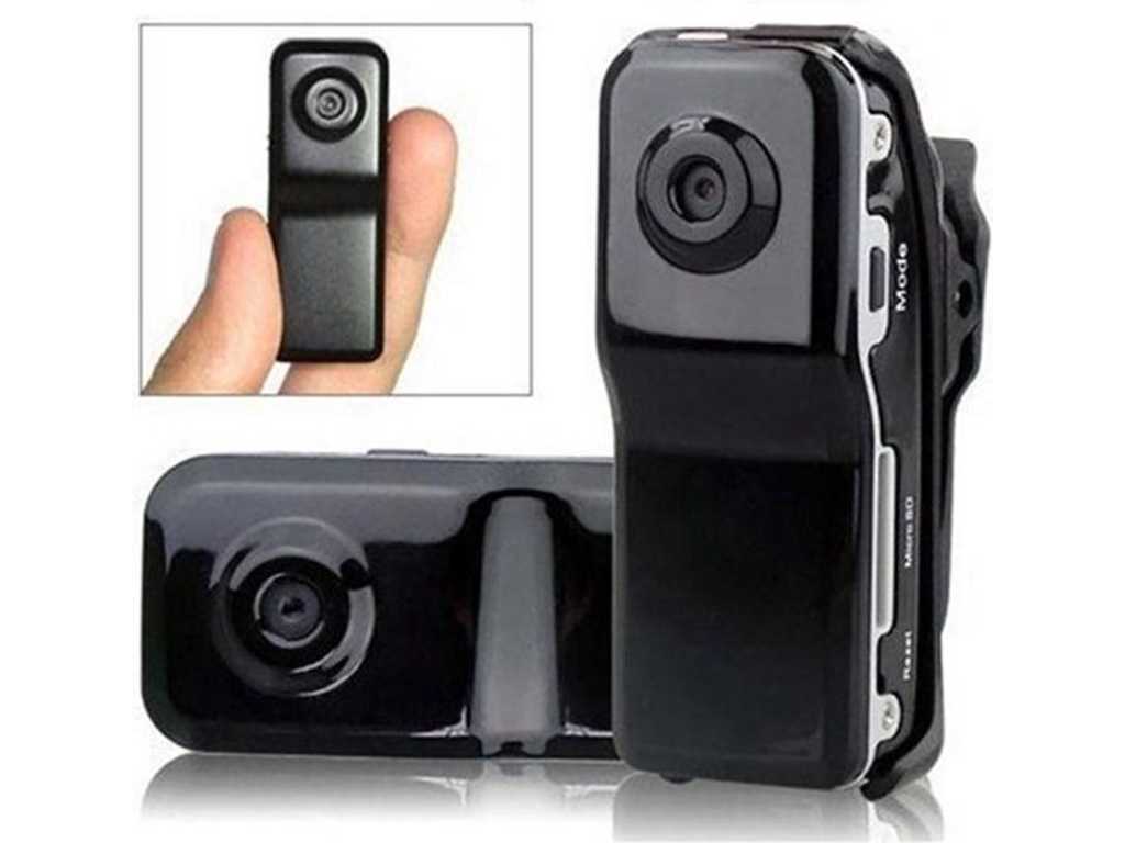 Spionagekamera Mini-Kamera Reisekamera - Schwarz