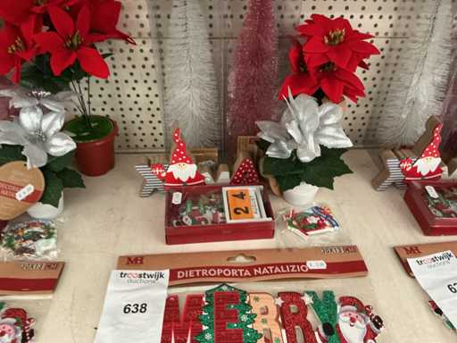 Weihnachtsdekoration für Partys.