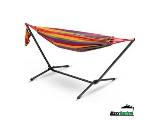 MaxxGarden 21112 Hammock stand - with cloth - 290x120x93 cm