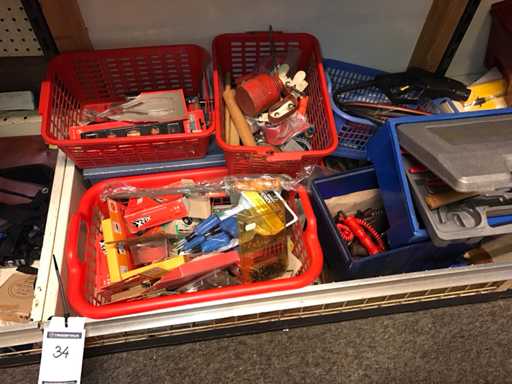 Diverse onderdelen, gereedschappen en accessoires