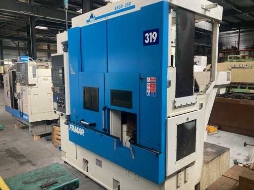 FAMAR ERGO 250 Vertical CNC Lathe with 30 kW Spindle and Siemens CNC