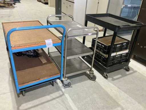 Warehouse trolley (3x)