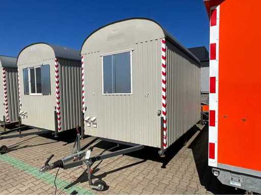 2015 Weiro Holzbau Bauwagen Rasant 350 Schaft trailer