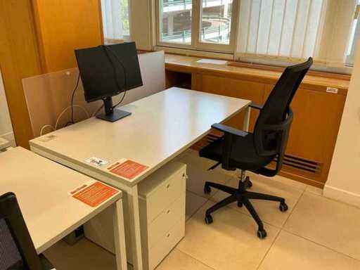 Desk with chair