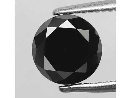 Round Brilliant - NATURAL DIAMOND - Black Diamond