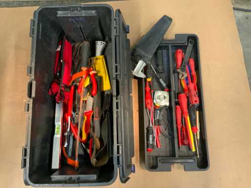 Knipex,Felo,Raaco Gereedschapskoffer met inhoud