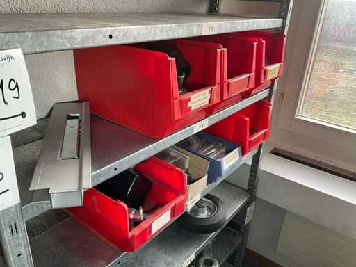 Lot of spare parts for trailers