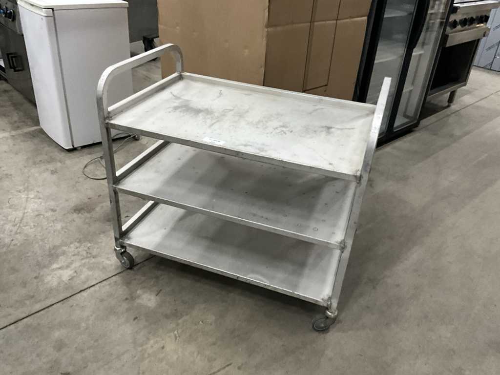 Aluminiowy wózek do serwowania