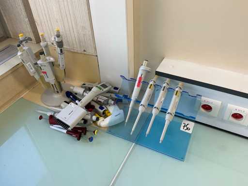 Verschillende pipetten (20x)