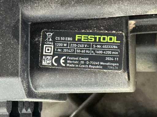 Sega mitigante Festool CS50EBG Precisio 2024