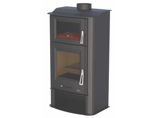 Bronpi - Tudela - Met Oven - Vrijstaand - Gietijzer - Houtkachel