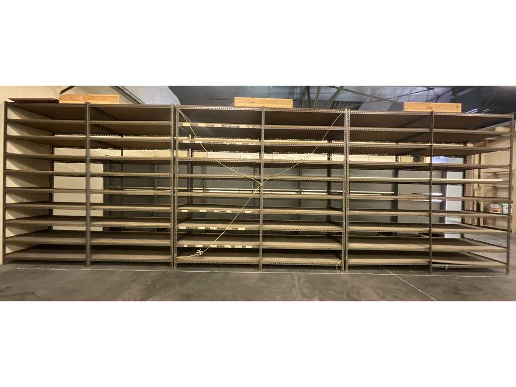 Warehouse rack metal 3 pieces
