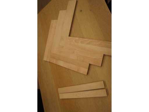 56,45 m² Solid beech herringbone 21mm