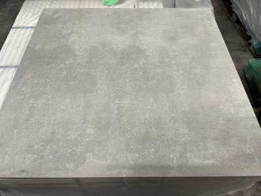 Rahmensilberne R10 Bodenfliesen (80x80 cm, 85m²)