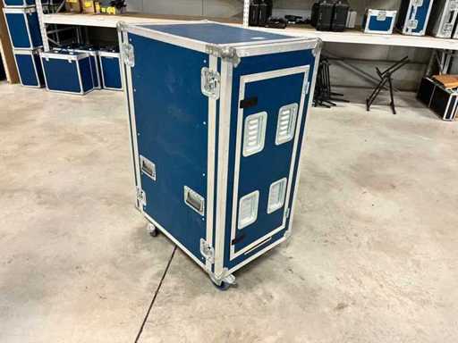 19" / 23HE Flightcase mit Service-Tür - TOP-Modell v. Casetec