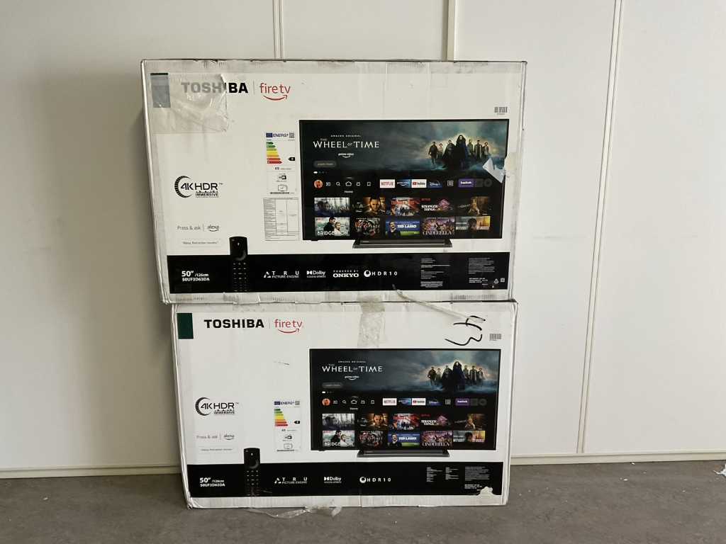 Téléviseur Toshiba 50 pouces (2x)