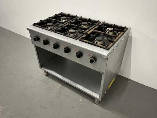 Unninox - OCK-6 - 6-Pits gasfornuis