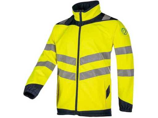 Sioen - Aborg - jachetă softshell, hi-vis, mărimea S (4x)