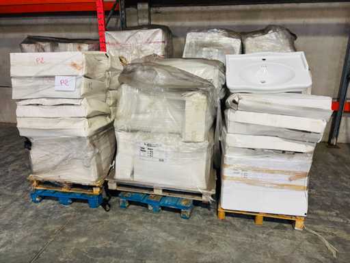 (x75) OXFORD wasbak - barokstijl