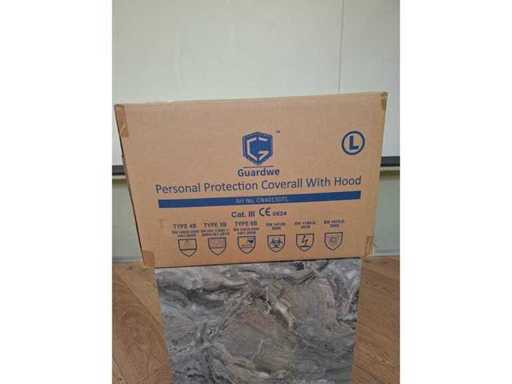 Medline - CN4013DTL - Salopette de protection avec cagoule