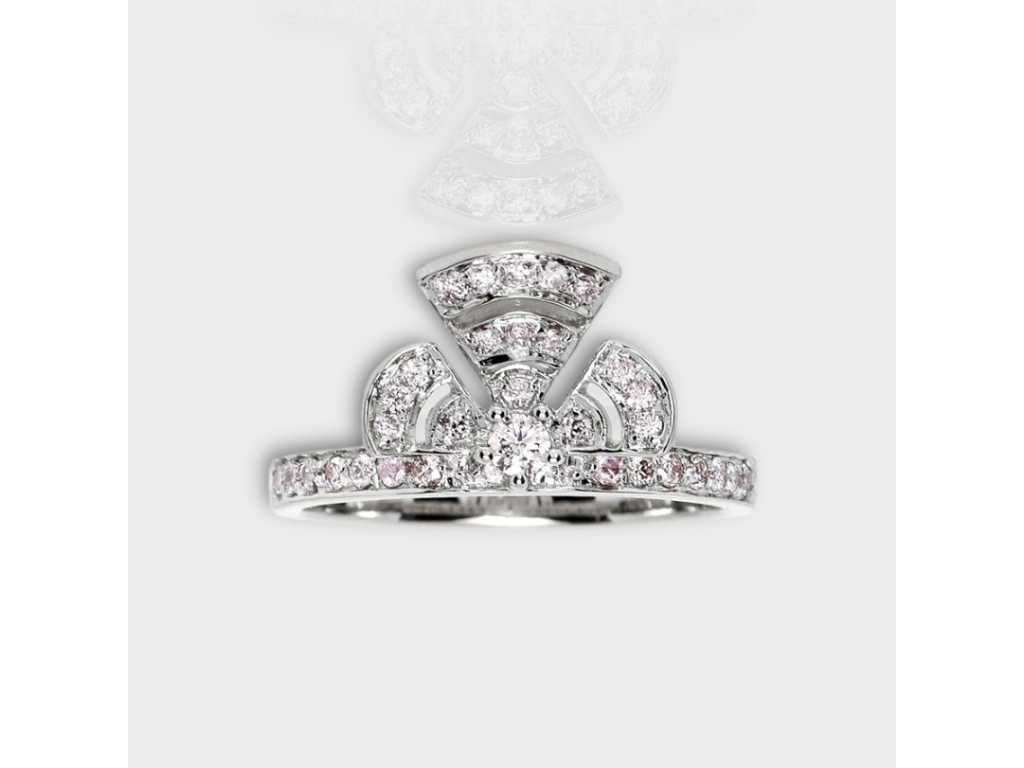 Luxury Ring Very Rare Natural Pink Diamond 0.31 carat