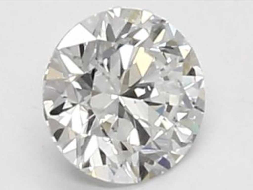 Diamant - 0.33 karaat diamant (gecertificeerd)