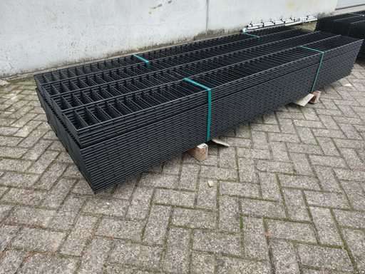 25x Heras - 8/6/8 - Dubbelstaafs hekwerk