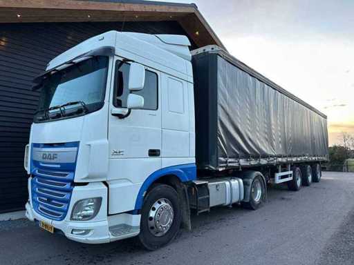 Daf XF 440 FT z przyczepą 21-BVJ-9 / OH-95-NG