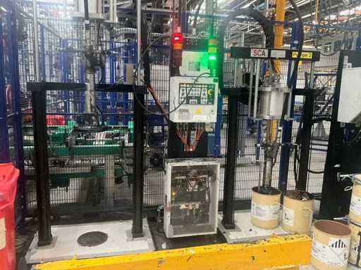 SCA 90903 Glue pump unit/setup with 2 glue pumps