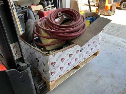 Various garden tools