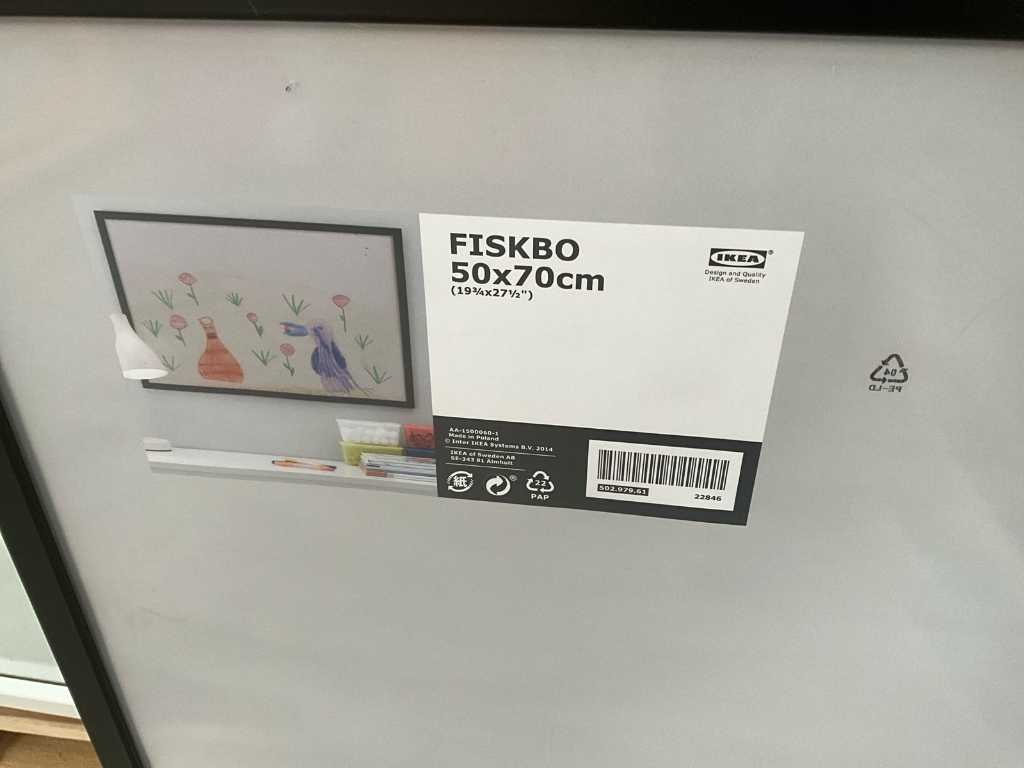 FISKBO Cadre, blanc, 50x70 cm - IKEA Belgique