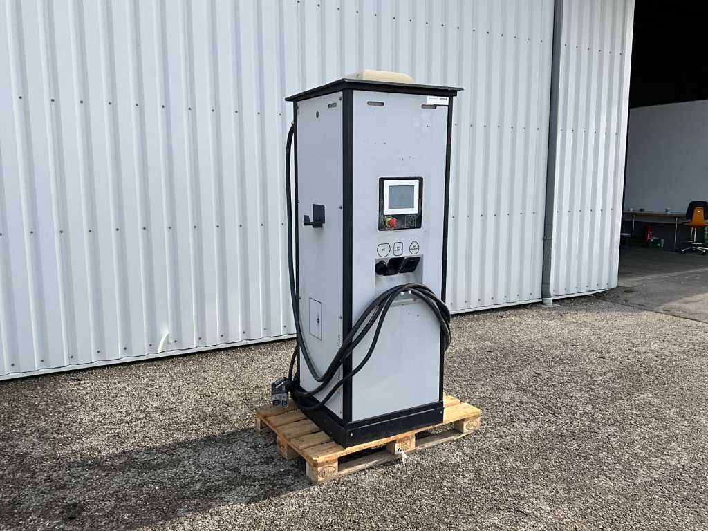 Swarco Circontroll TriRapidCharger CCL QPC CH CCS AC63 50kW DC Lader Laadstation