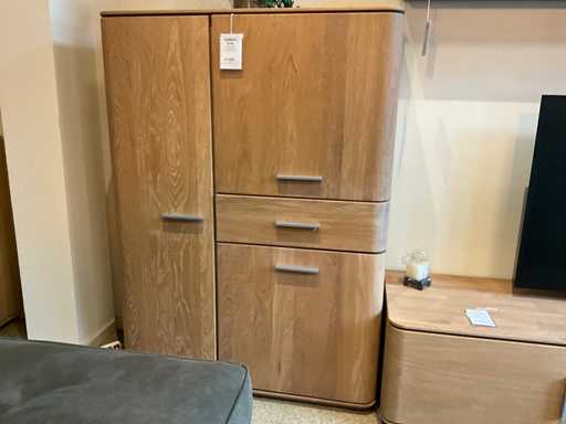 Szafka do przechowywania Curve Oak