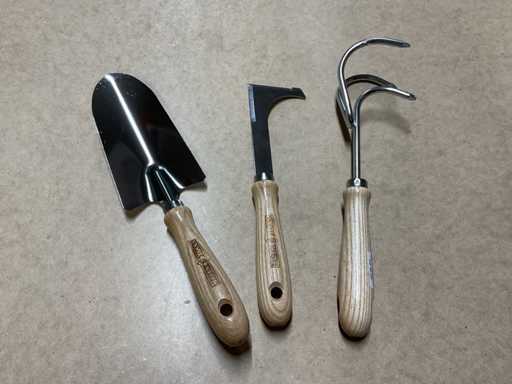 2 zestawy grabi do skrobaka łopatowego