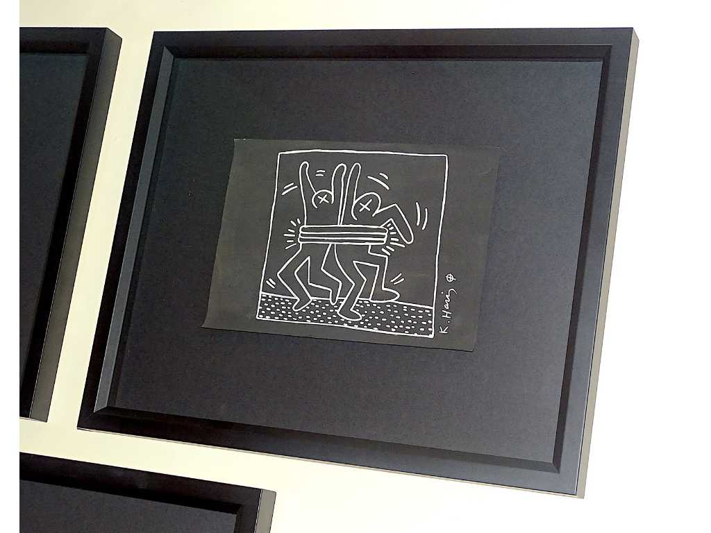 Disegno della metropolitana di New York - Keith Haring (Certificato) #1