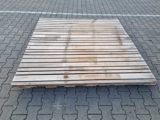 Thermo Ayous - Gartenzaun aus Holz (2x)