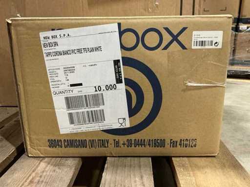 Capsules blanches 26mm (10000x)