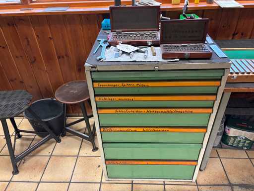 KIND Workshop Drawer Cabinet with Contents