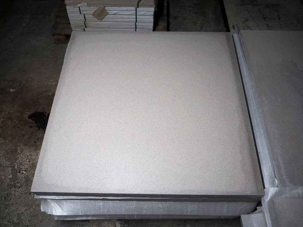 Tuintegels van beton 61,9m²