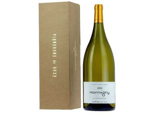 2022 - Magnum 150 cl Montagny - Vignerons de Buxy - Bourgogne - Witte wijn (3x)
