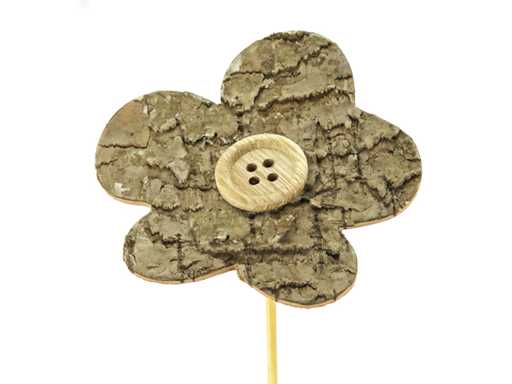 Pk Flower Button Pick Natural H50 (4000x)